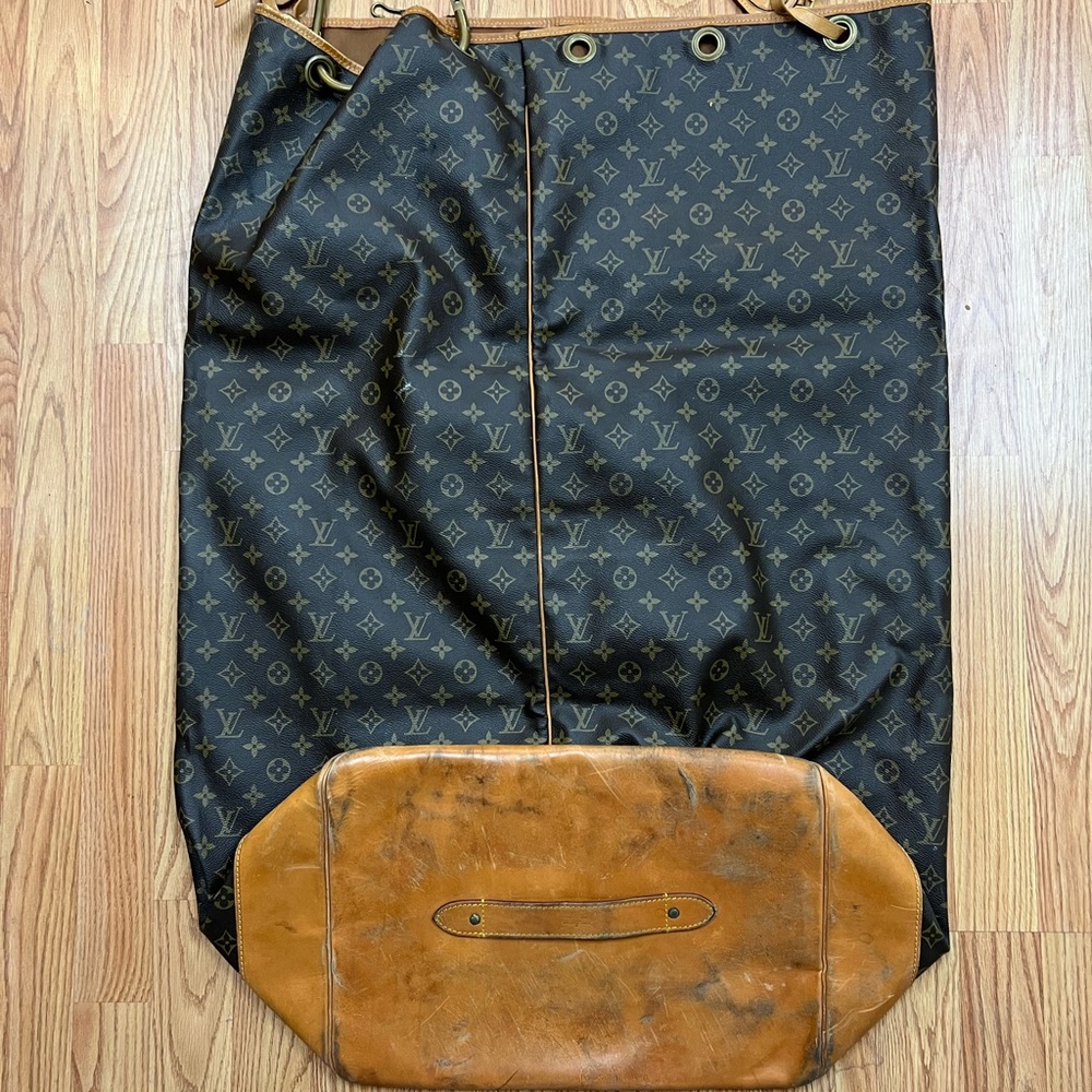 louis vuitton vintage travel sailor bag